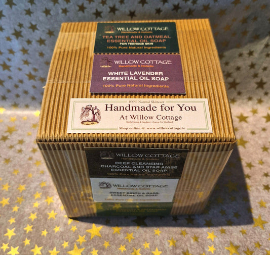 450g Selection of Essential Oil Soap Offcuts = equivalent average weight of 5 bars for the price of 4