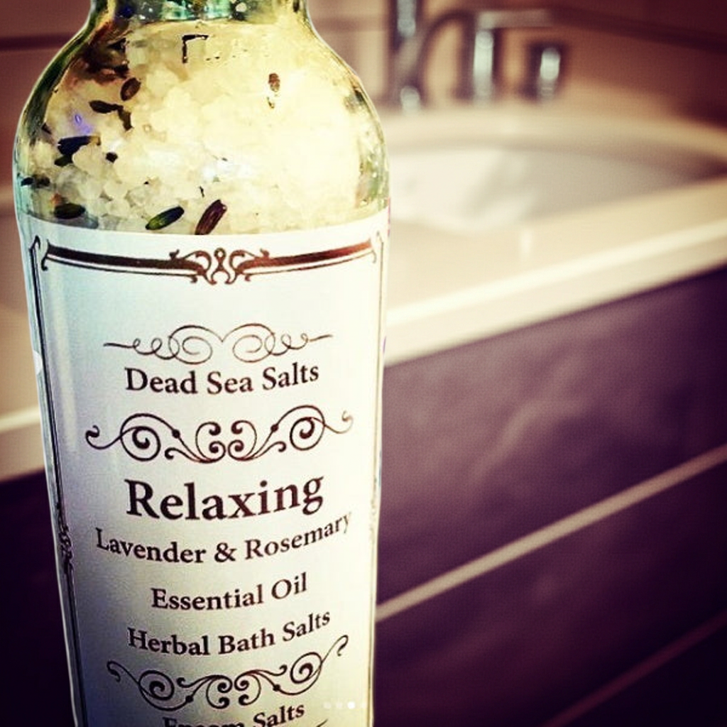 Deeply Relaxing Herbal Bath Salts