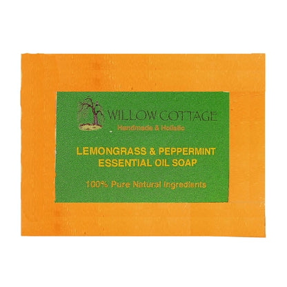 Lemongrass & Peppermint ~ Essential Oil Insect Repellent Soap