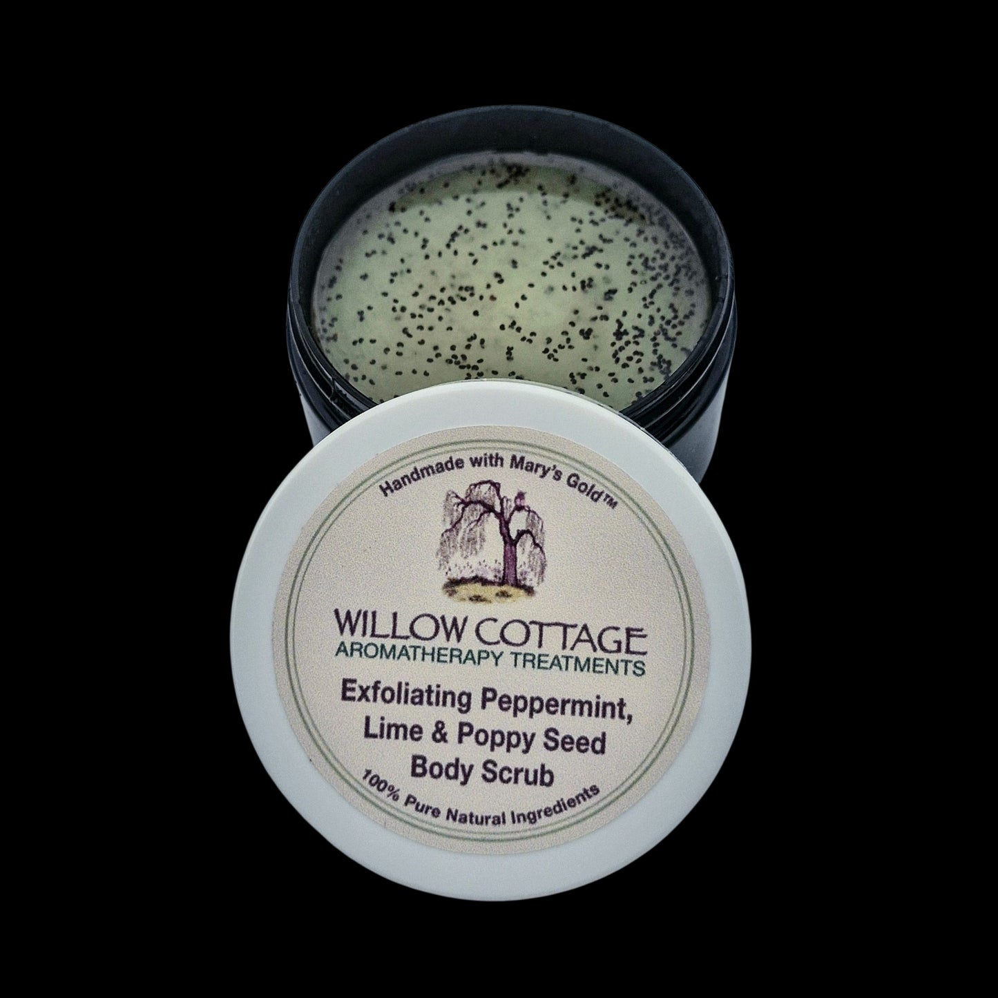 Aromatherapy Body Scrub | Peppermint Lime & Poppy Seed