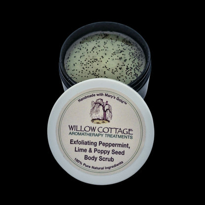 Aromatherapy Body Scrub | Peppermint Lime & Poppy Seed